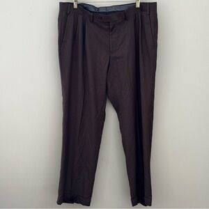 Lauren Ralph Lauren Brown Slacks Trouser Dress Pants Size 38W X 29L